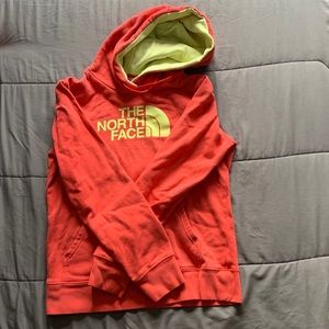 North face hoodie sweatshirt